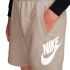 Pantalones Cortos Nike Nsw Club Ft Hbr Infantil Marrón