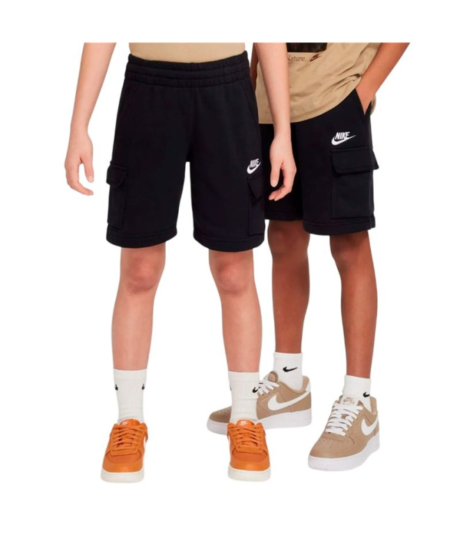 Pantalones Cortos Nike Nsw Club Ft Crgo Lbr...