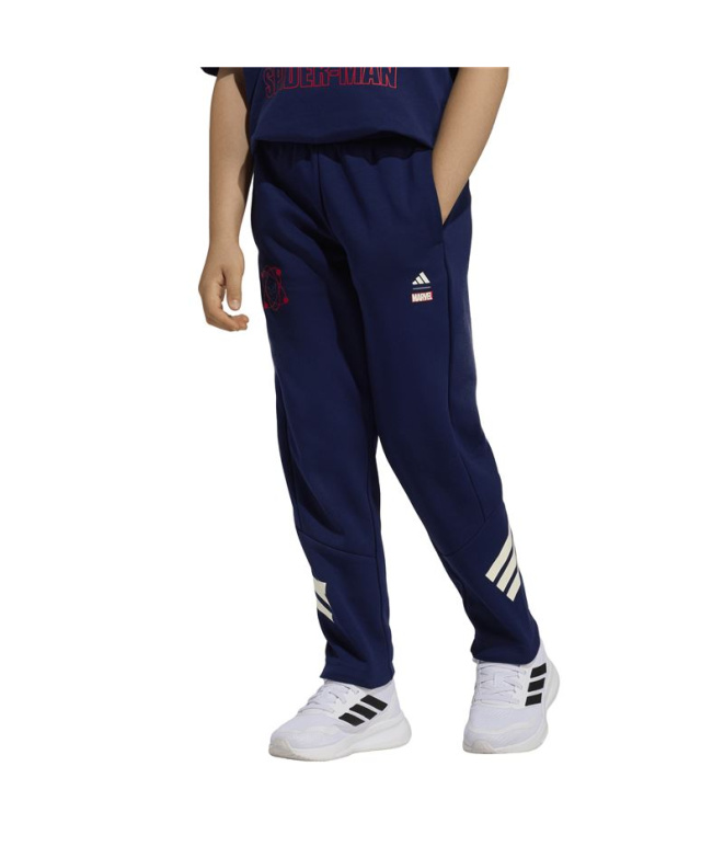 Calça Infantil adidas Lk Mrvl Sm azul...