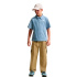 Polo Nike Nsw Club Knit Ss Polo Lbr Infantil Azul