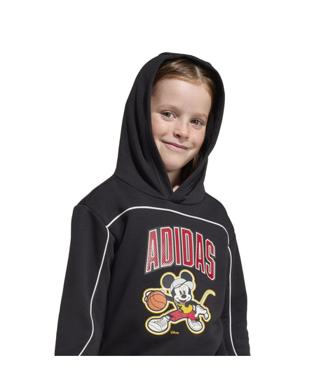 Sweat Enfant adidas Lk Dy Mm Hd Swt Noir/Blanc