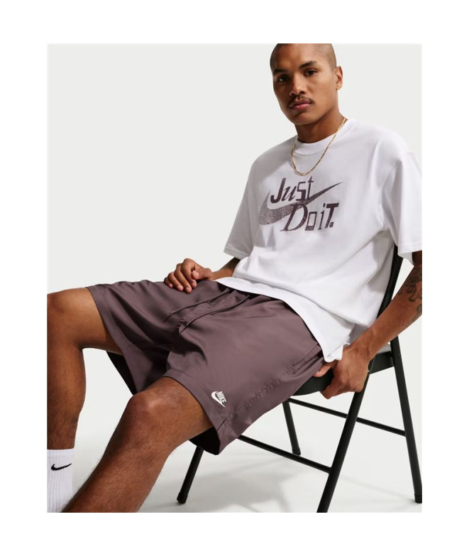 T-shirt blanc Nike NSW LSE JDI Homme