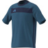 Camiseta Futebol Infantil adidas Tiro Es Jsy para meninos/Azul escuro/Aglu
