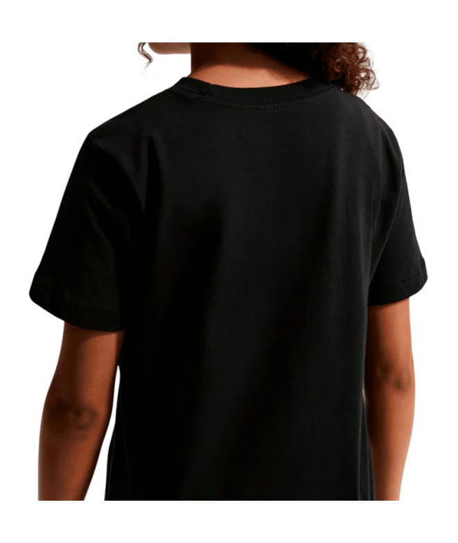 Camiseta Nike Nsw Boxy Gfb Infantil Negro