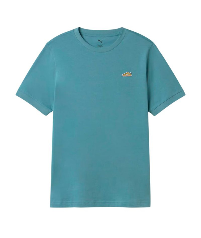Camiseta Puma Sneaker, Azul Mar Báltico, Homem