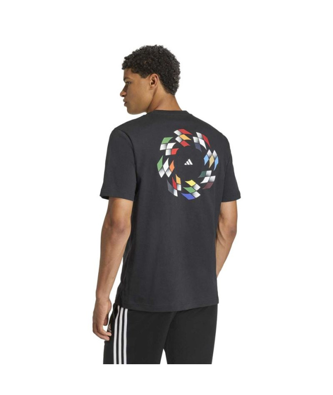 Camiseta adidas Hot Np Hombre Negro