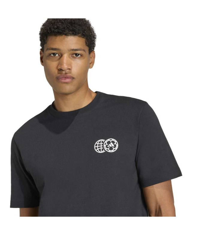 Camiseta adidas Hot Np Hombre Negro