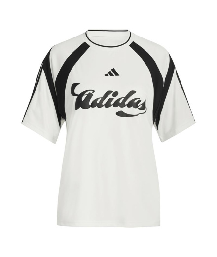 T-shirt adidas Her Femme blanc/noir