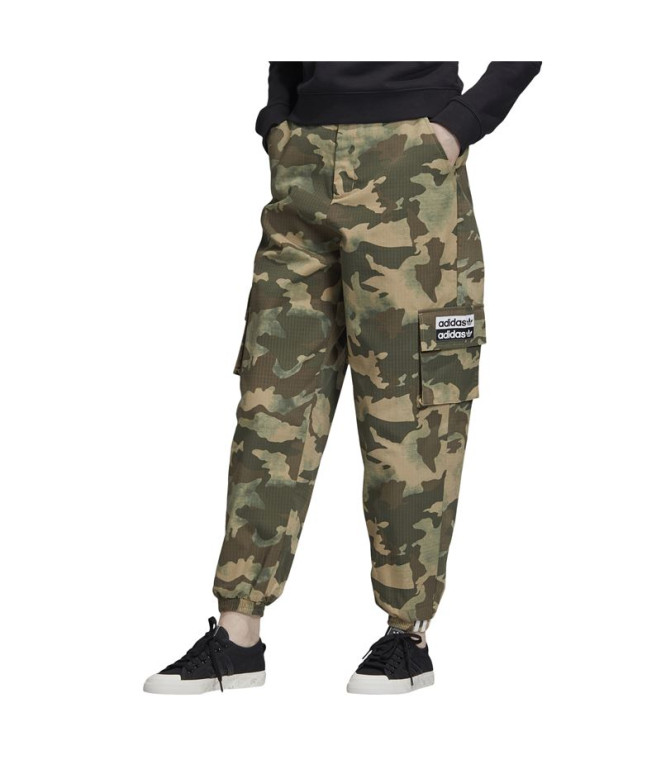 Calças desportivas adidas verde Mulheres