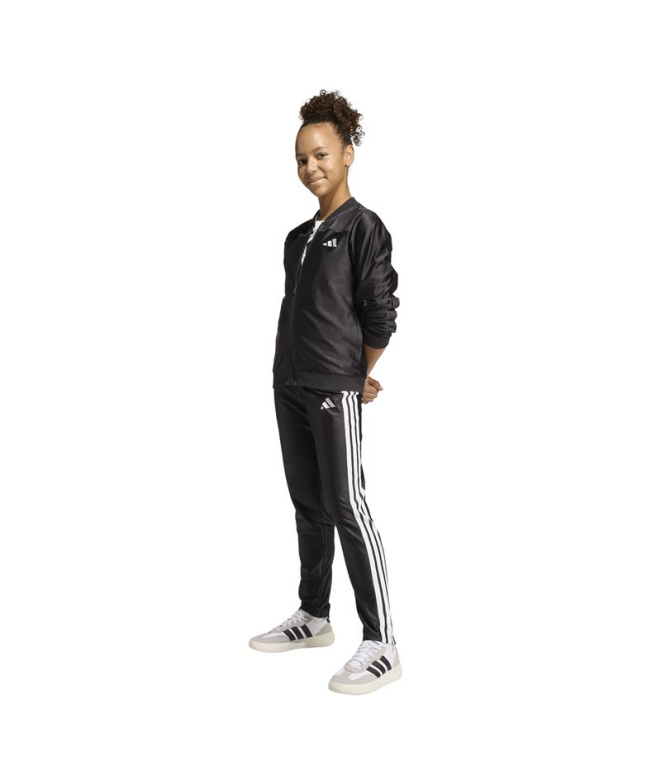 Chandal adidas Jg Glam Ts Niña Negro/Plamet