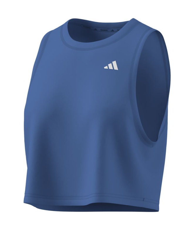 Camiseta Mulher adidas We Tank Fitness , azul
