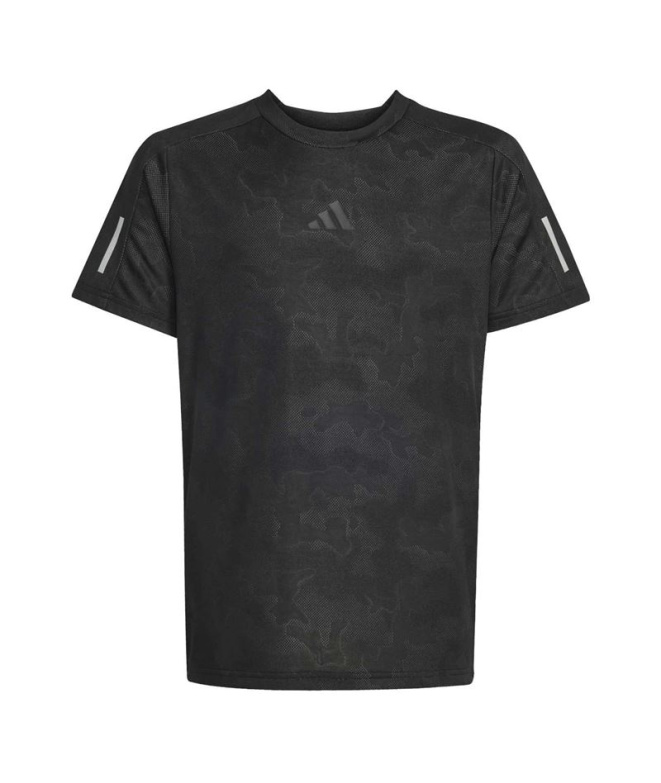 T-shirt de Fitness Enfant adidas Spi Eng Noir/Noir