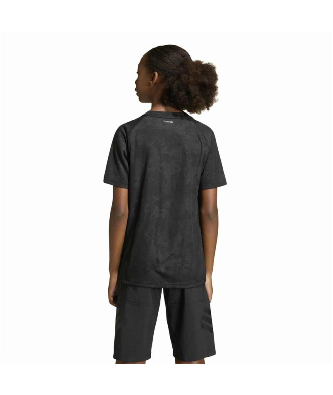 T-shirt de Fitness Enfant adidas Spi Eng Noir/Noir