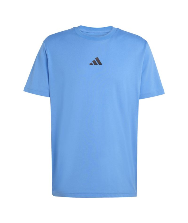 Camiseta Fitness Homem adidas TR ID G azul