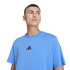 Camiseta Fitness Homem adidas TR ID G azul