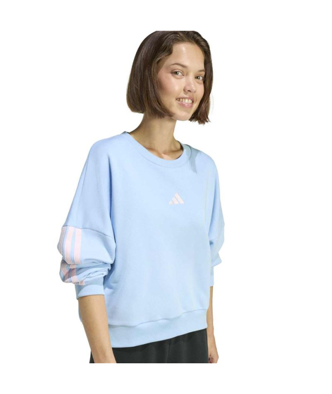 Sweat-shirt adidas 3-Stripes Ft Swt Femme Sweat...