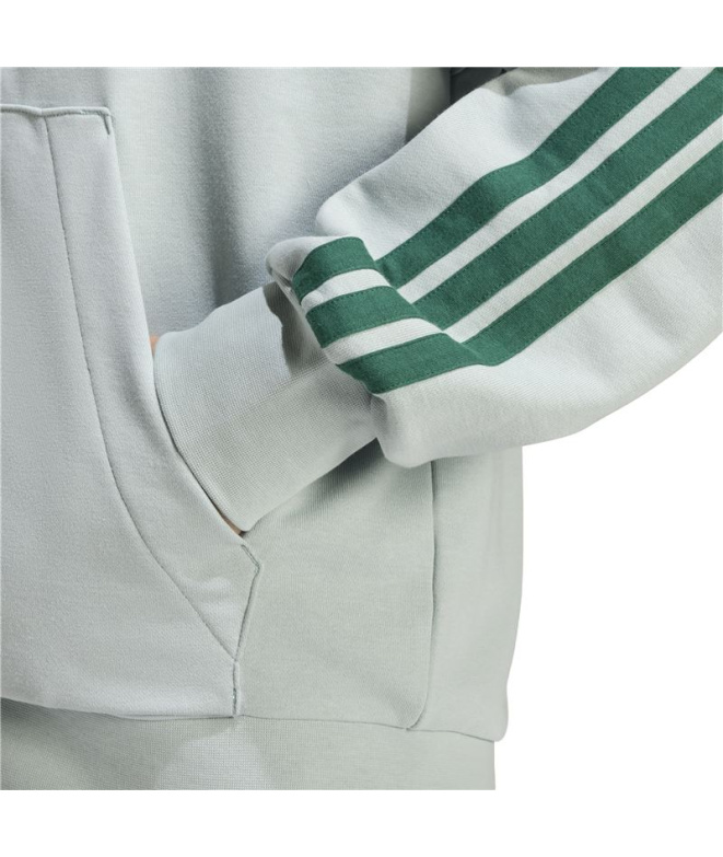 adidas 3-Stripes Ft Fz HD Homme Veste Sama/Vert