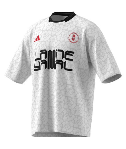 T-shirt Football blanc adidas Ly Hot Homme