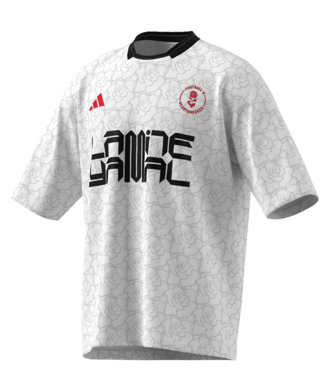 T-shirt Football blanc adidas Ly Hot Homme