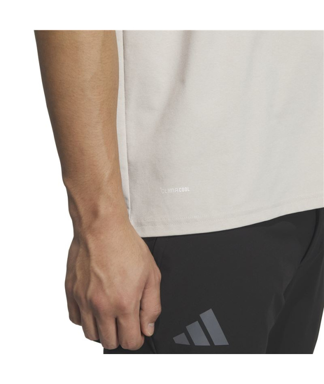 T-shirt adidas Xpl Cc Camp Homme beige Montagne