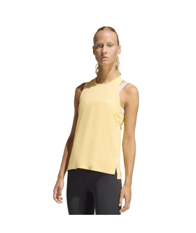 Camiseta Running Mulher adidas Iconictnk