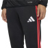 Calça Futebol Homem adidas Tiro26L Trpnts, preta/vermelha semi-brilhante