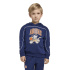 Moletom Infantil adidas Lk Dy Mm Hd Swt azul escuro/Napu/branco