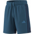 Pantalons Enfant Football adidas Tiro ES pour garçon, bleu foncé, couleur ivoire.