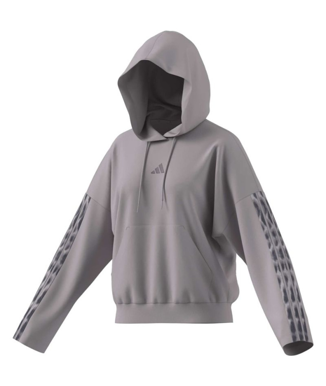 adidas Femme Sweat Aop Ft Hd Inf Purhie/Multco