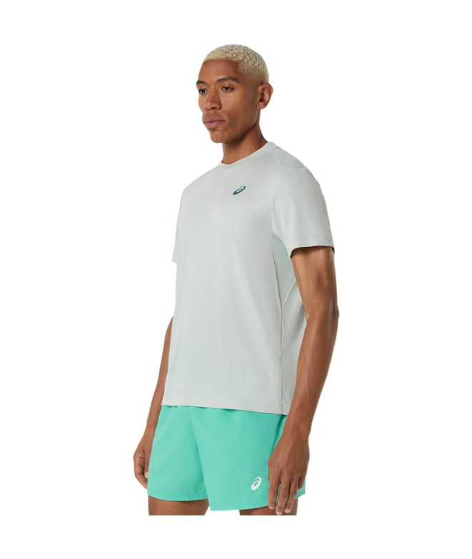 Camiseta Top Homem ASICS Court SS Tênis cor...