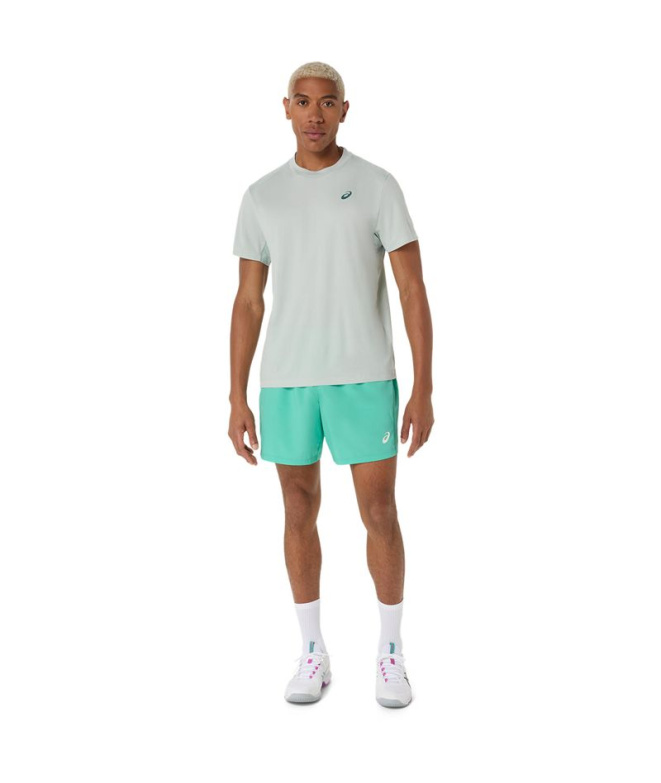 Camiseta Top Homem ASICS Court SS Tênis cor...