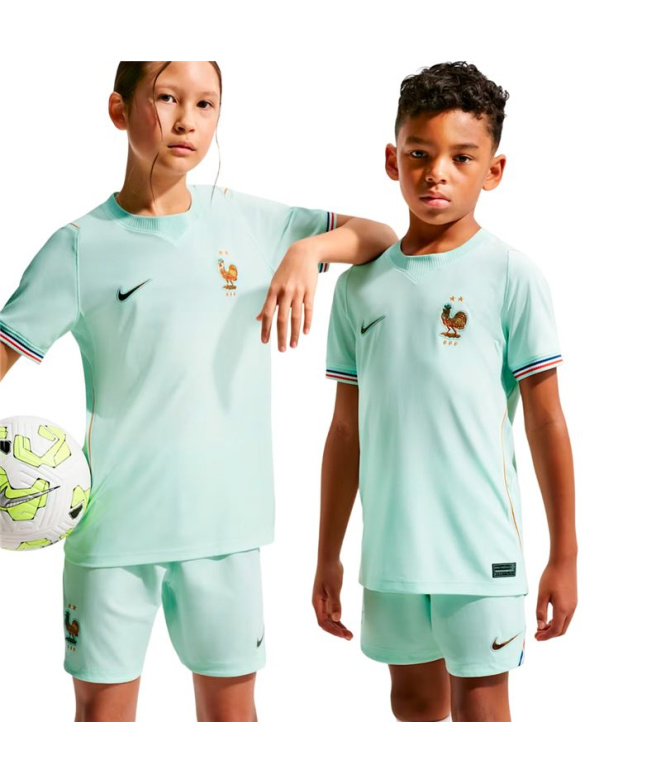 T-shirt Football vert Nike Stadium Fff Aw Enfant