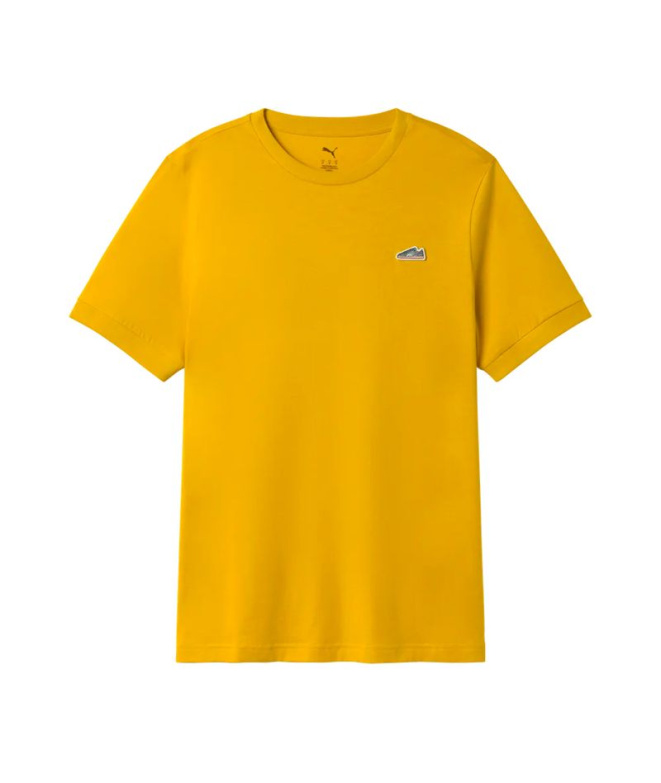 Camiseta Puma Sneaker, Amarelo Vibrante Homem
