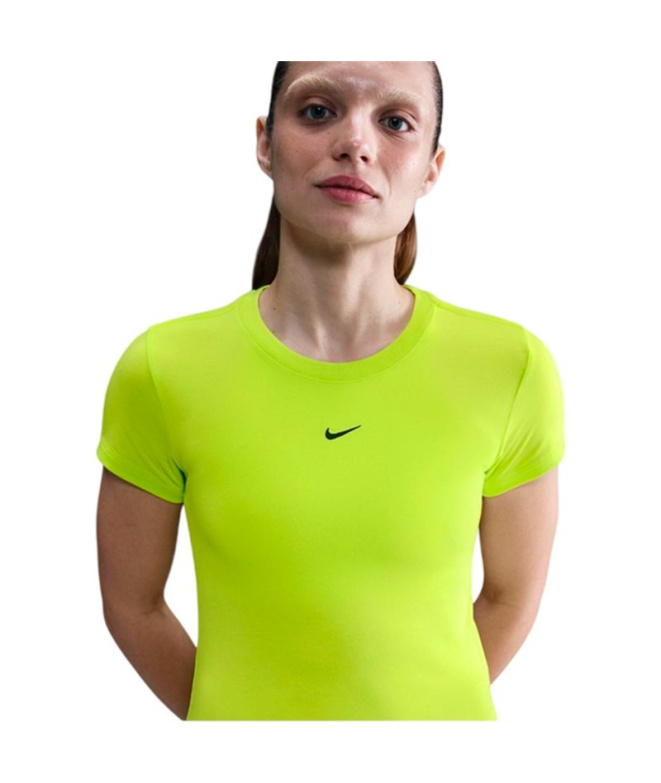 Camiseta Mulher Nike Nsw Chll Knt Md Crp verde