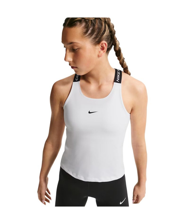 T-shirt Nike Dri-FITTank Fille blanc/noir
