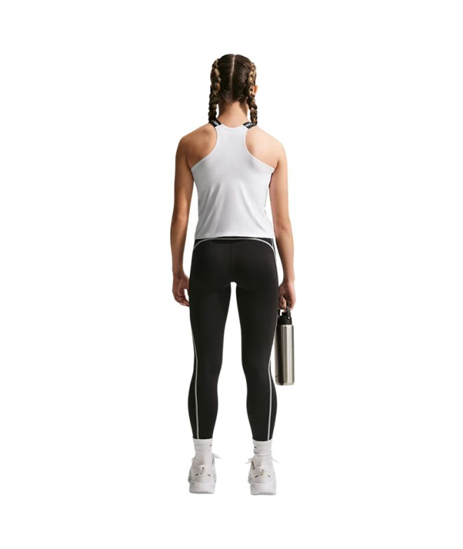 T-shirt Nike Dri-FITTank Fille blanc/noir