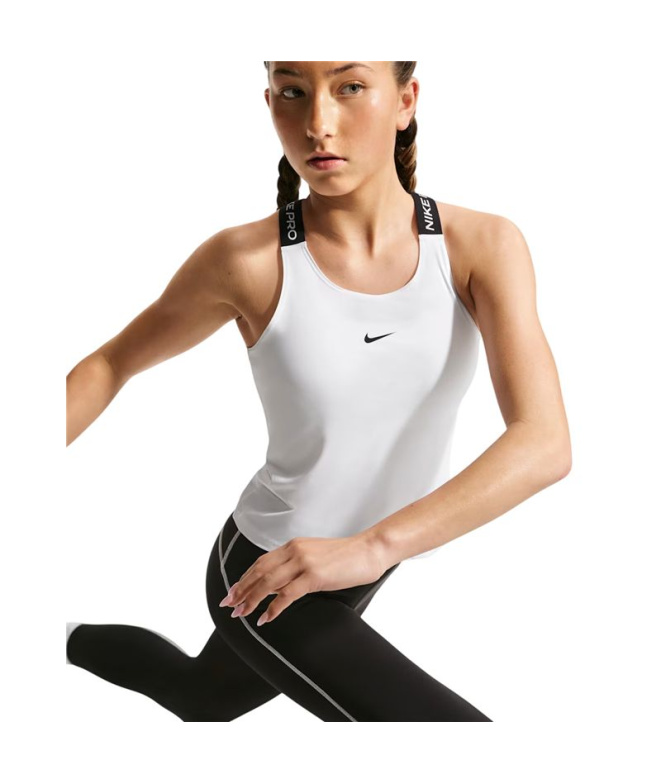 T-shirt Nike Dri-FITTank Fille blanc/noir