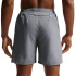 Calça Running Homem Nike Dri-FIT Miler de 7 polegadas, cinza.