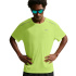 T-shirt Running Running Nike -FIT Homme , coloris Volt Ice/Barely Volt