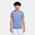 T-shirt Nike Dri-FIT pour enfants (plus de 18 ans) Enfant Lapis Lazuli/Royal Pulse/Heather Bud