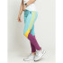 Leggings adidas High-Waisted blue Women's