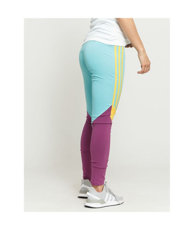 Mallas adidas High-Waisted azul Mujer