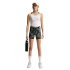 Collants Nike Dri-FIT 8 cm Fille noir/blanc