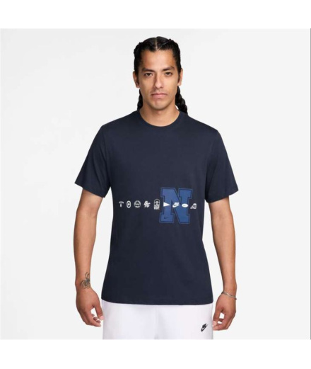 Camiseta Homem Nike NSW Standard Celebrate Brand - Azul