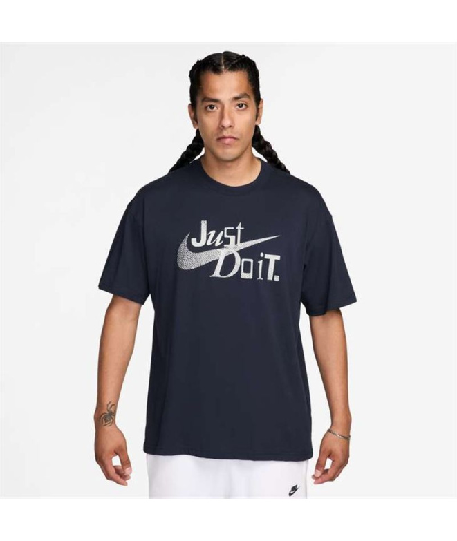 T-shirt bleu Homme Nike NSW LSE JDI