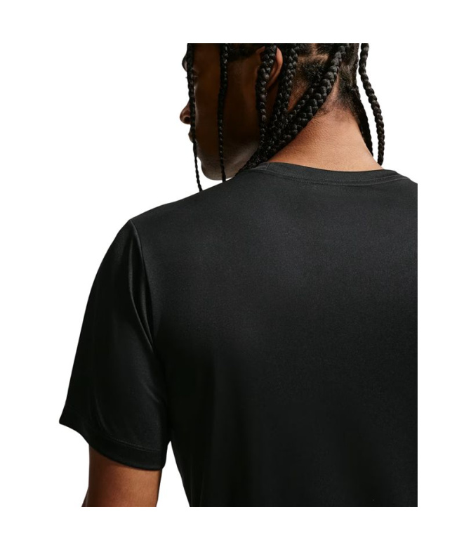 Camiseta Nike  Dri-FIT Hombre Negro/Plata