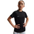 T-shirt Football Enfant Nike Dri-FIT noir/blanc