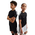 Camiseta Futebol Infantil Nike Dri-FIT preta/branca