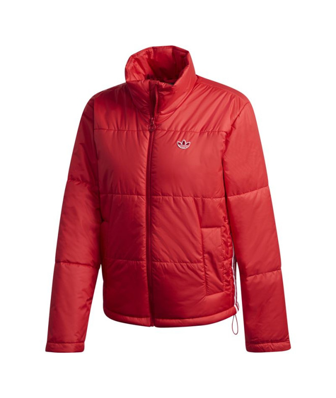 Casaco adidas Puffer vermelho Mulher