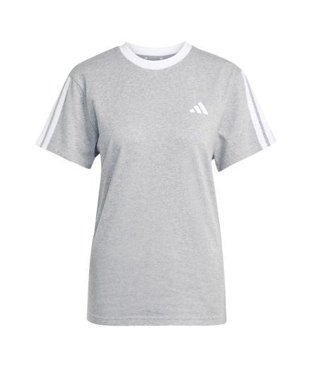 Camiseta adidas 3Bandas Bf Mujer Gris